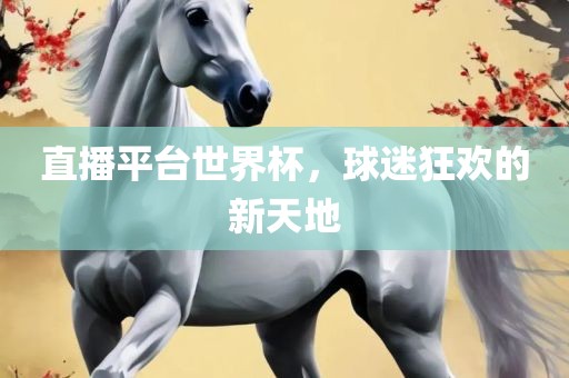 直播平台世界杯，球迷狂欢的新天地