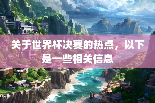 关于世界杯决赛的热点，以下是一些相关信息