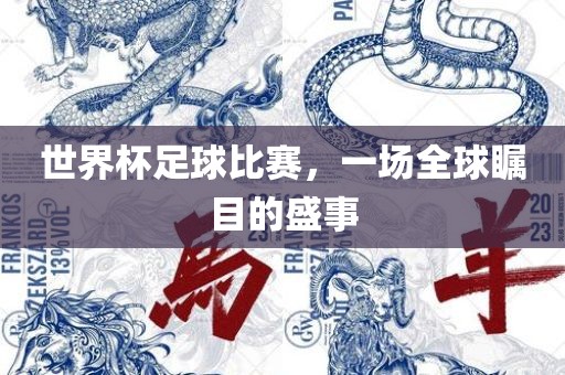 世界杯足球比赛，一场全球瞩目的盛事