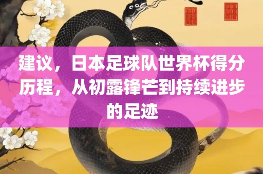 建议，日本足球队世界杯得分历程，从初露锋芒到持续进步的足迹