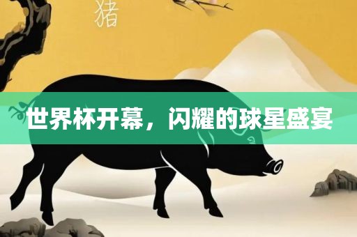 世界杯开幕，闪耀的球星盛宴