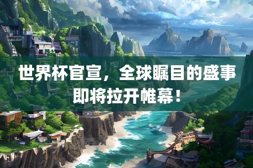 世界杯官宣，全球瞩目的盛事即将拉开帷幕！