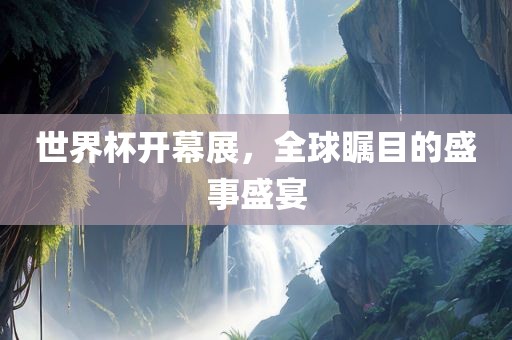 世界杯开幕展，全球瞩目的盛事盛宴