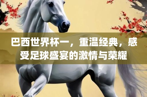 巴西世界杯一，重温经典，感受足球盛宴的激情与荣耀