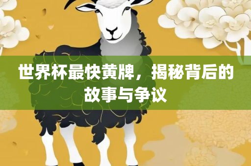 世界杯最快黄牌，揭秘背后的故事与争议