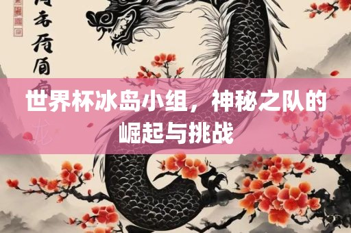 世界杯冰岛小组，神秘之队的崛起与挑战