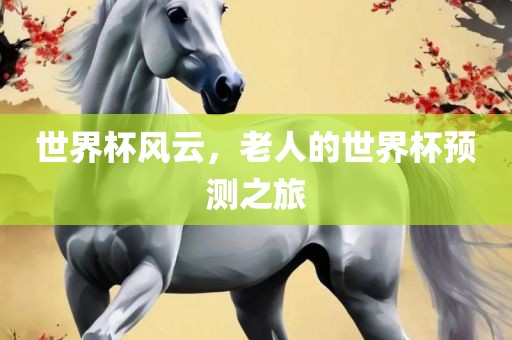 世界杯风云，老人的世界杯预测之旅
