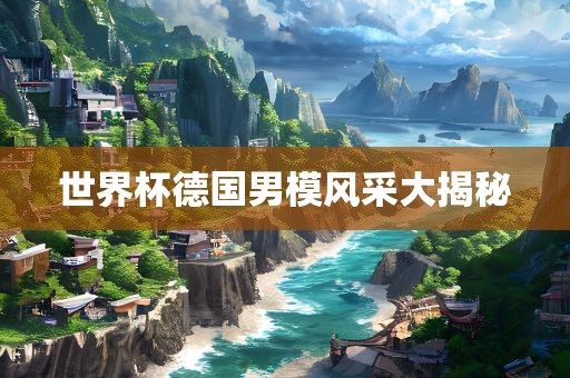 世界杯德国男模风采大揭秘