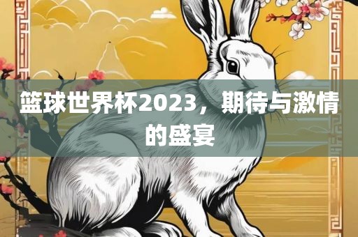 篮球世界杯2023，期待与激情的盛宴