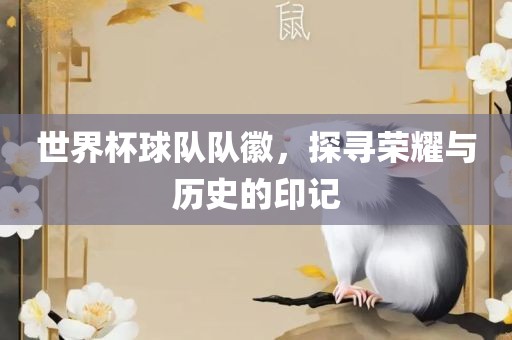 世界杯球队队徽，探寻荣耀与历史的印记