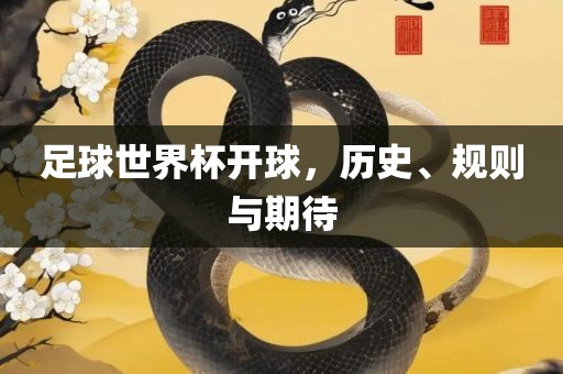 足球世界杯开球，历史、规则与期待