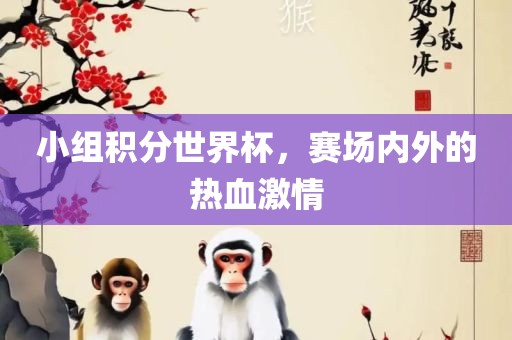 小组积分世界杯，赛场内外的热血激情