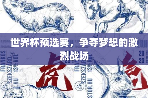 世界杯预选赛，争夺梦想的激烈战场