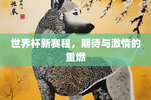 世界杯新赛程，期待与激情的重燃