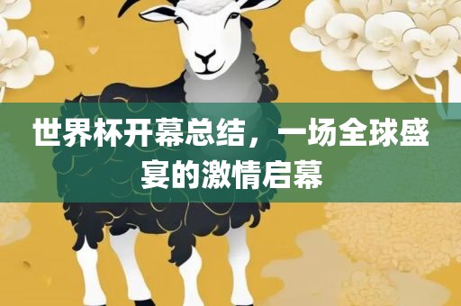 世界杯开幕总结，一场全球盛宴的激情启幕