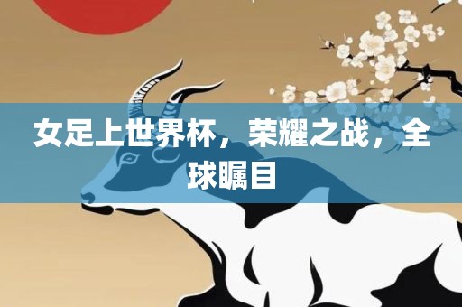 女足上世界杯，荣耀之战，全球瞩目