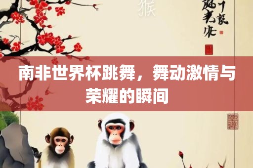 南非世界杯跳舞，舞动激情与荣耀的瞬间